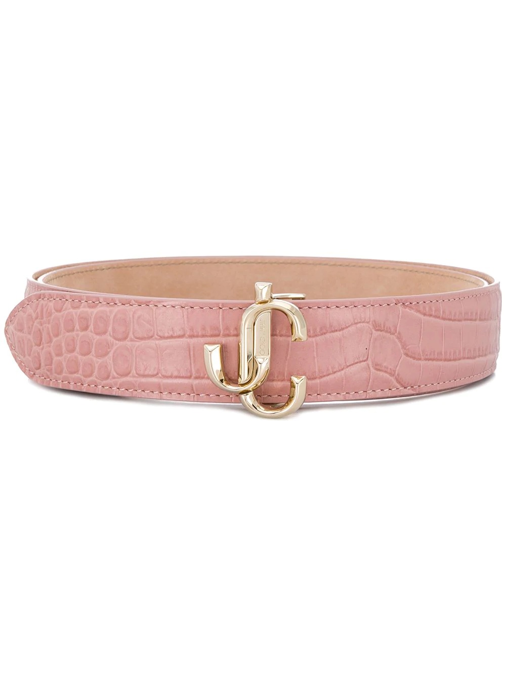 Felisa crocodile-effect belt - 1