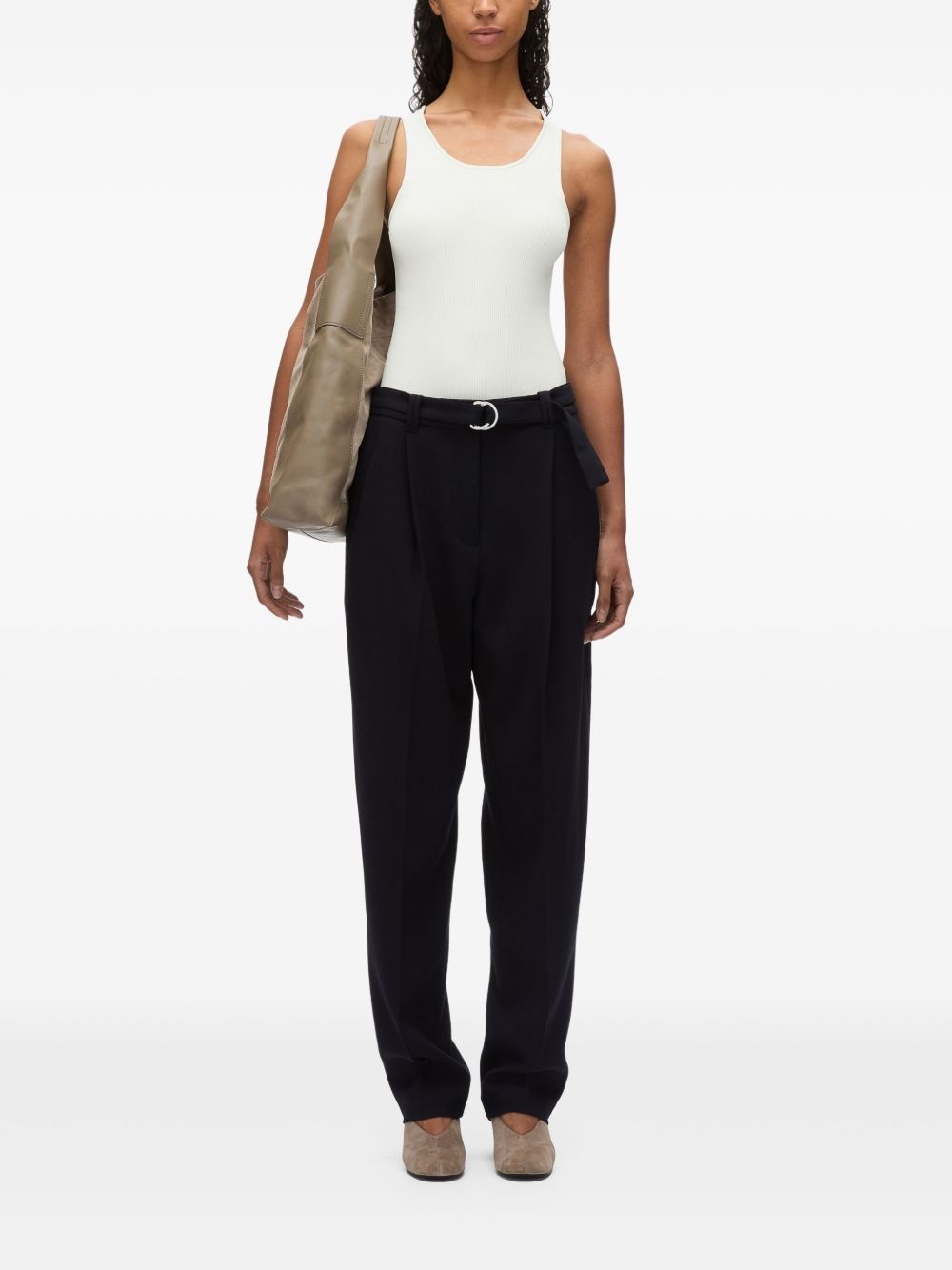 straight-leg trousers - 2