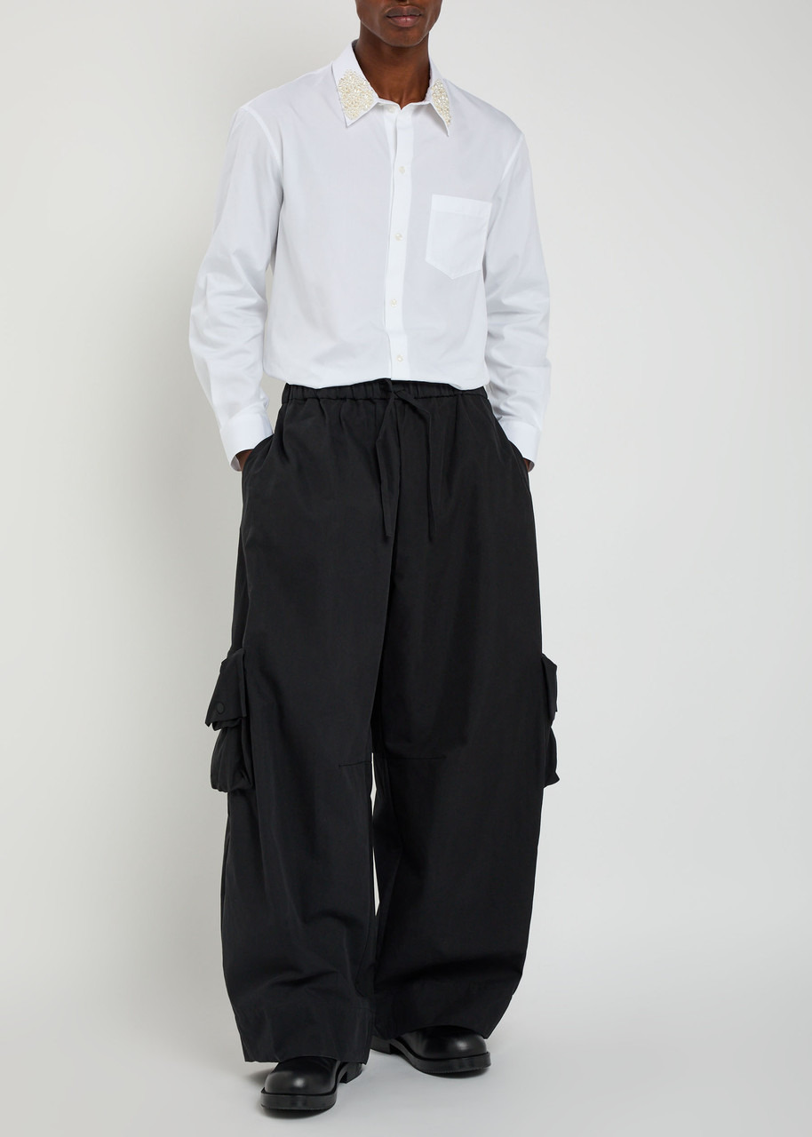 Simone Rocha Drawstring Cargo Trousers - 4
