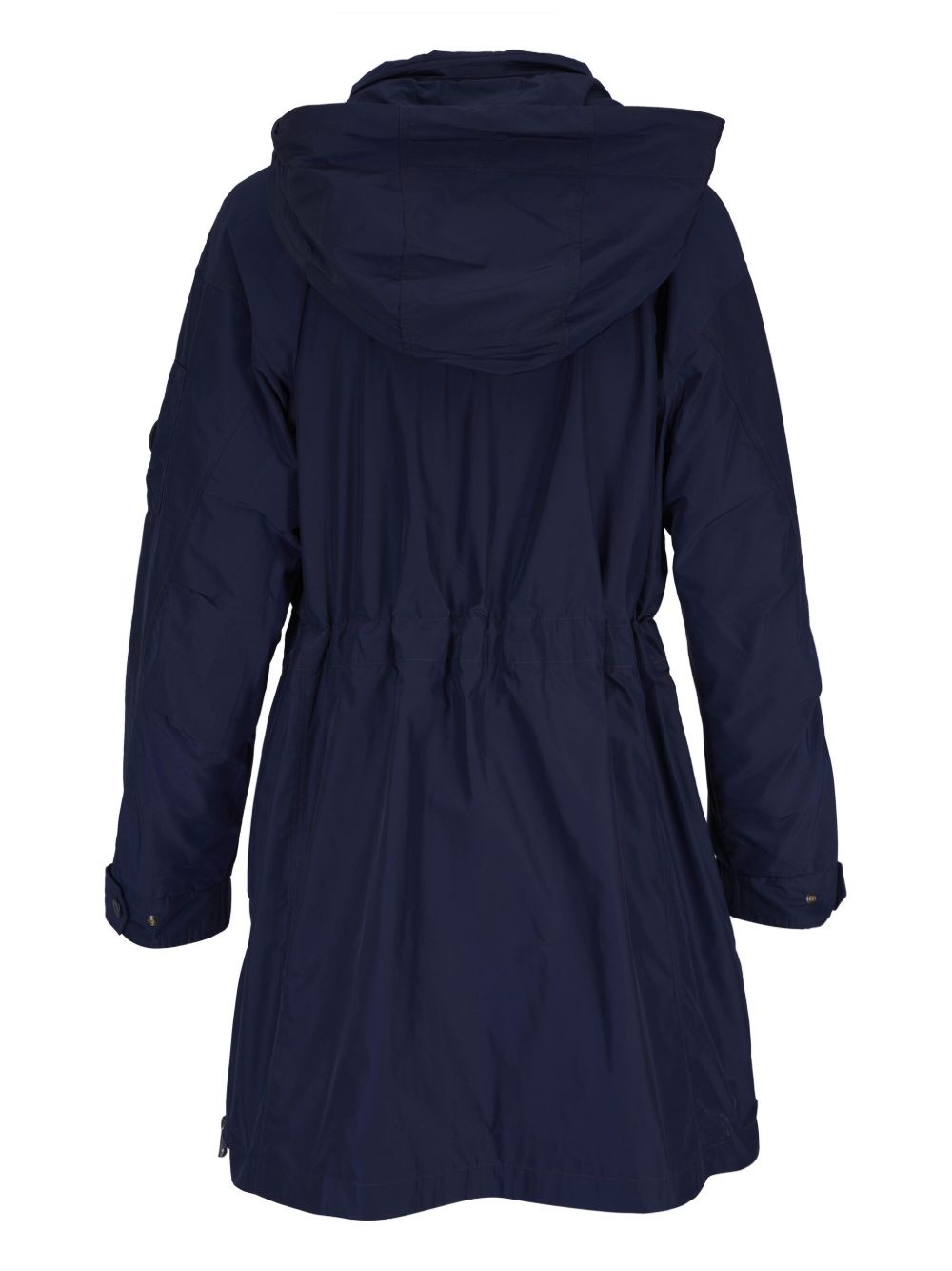 logo-patch parka - 2