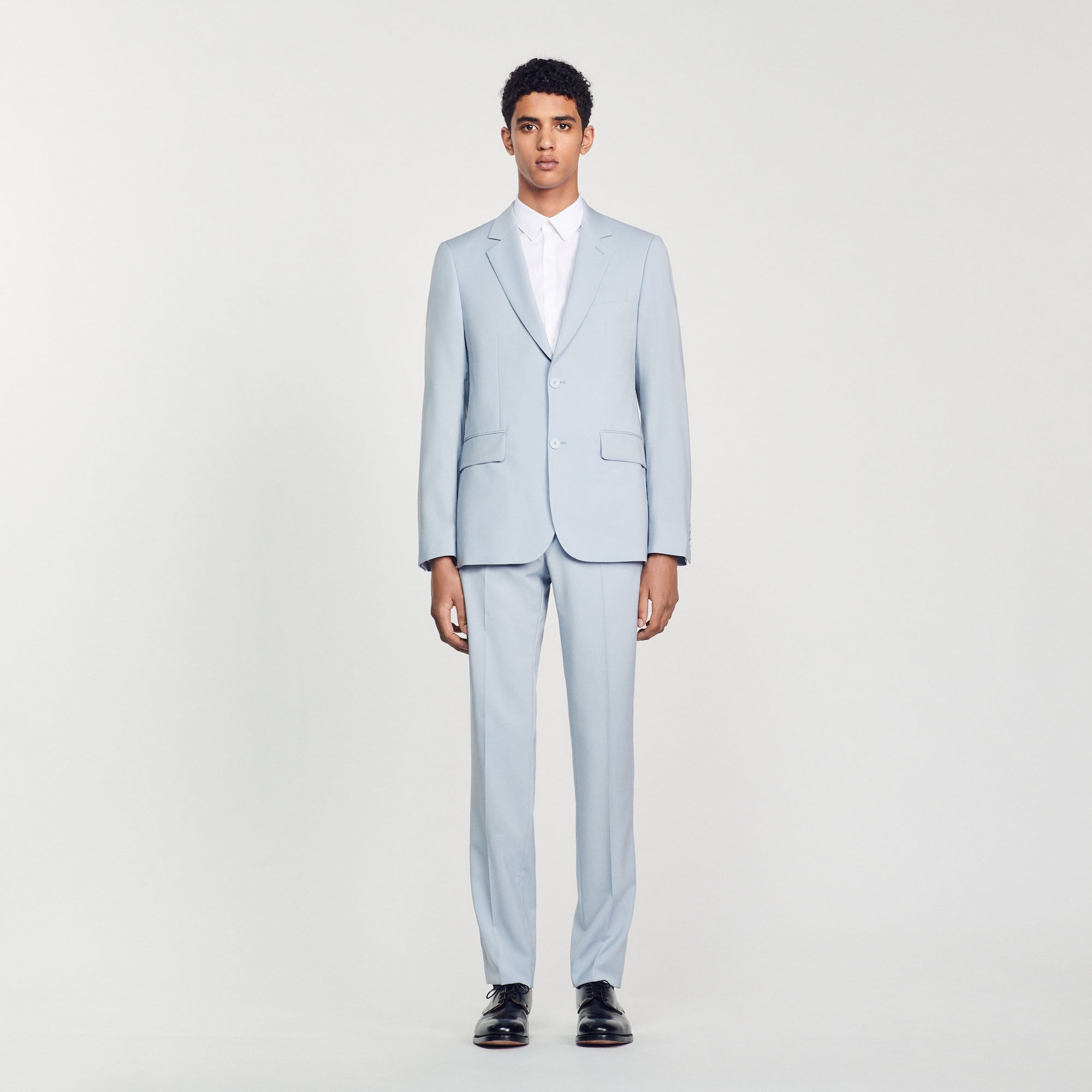 Virgin wool suit jacket - 3