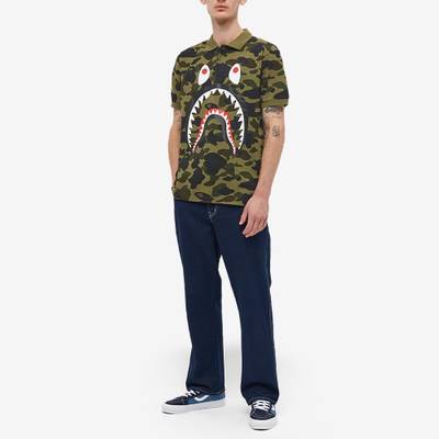 A BATHING APE® A Bathing Ape 1st Camo Shark Polo outlook