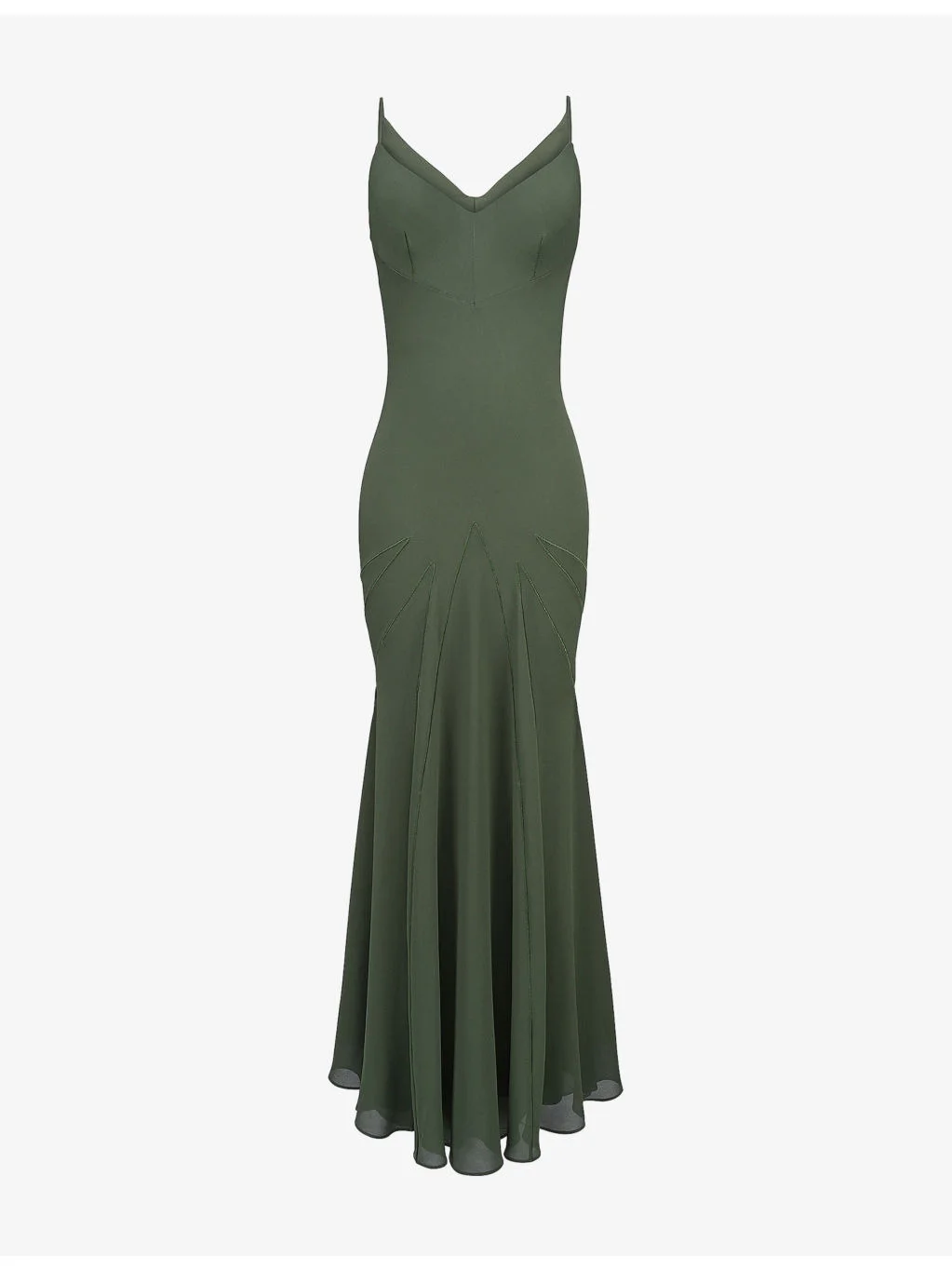 Sacha Georgette Panelled Woven Maxi Dress - 1