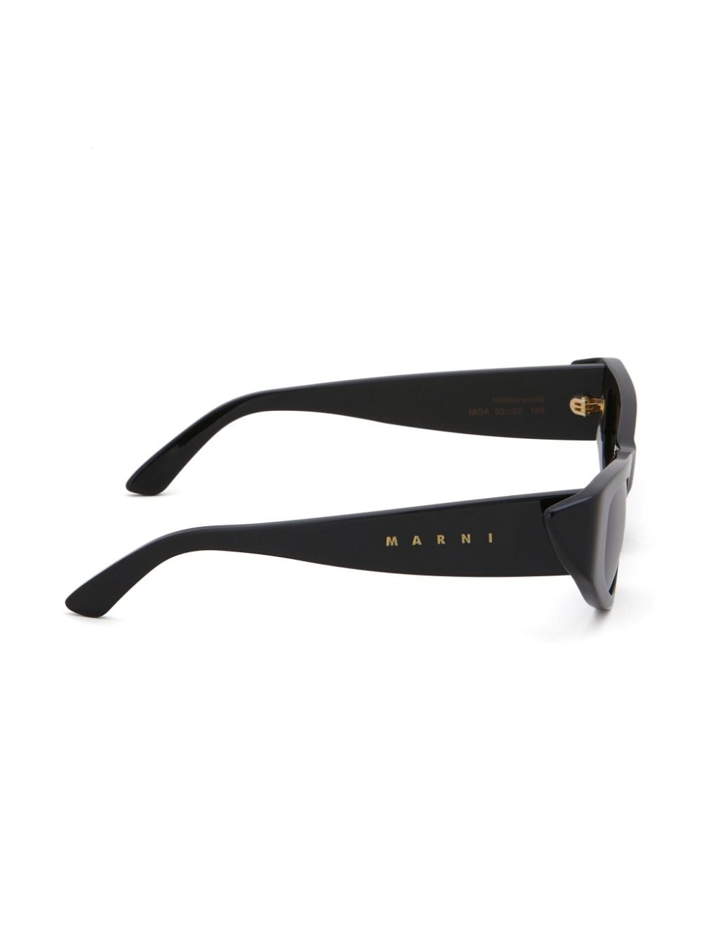 cat eye-frame tinted sunglasses - 3