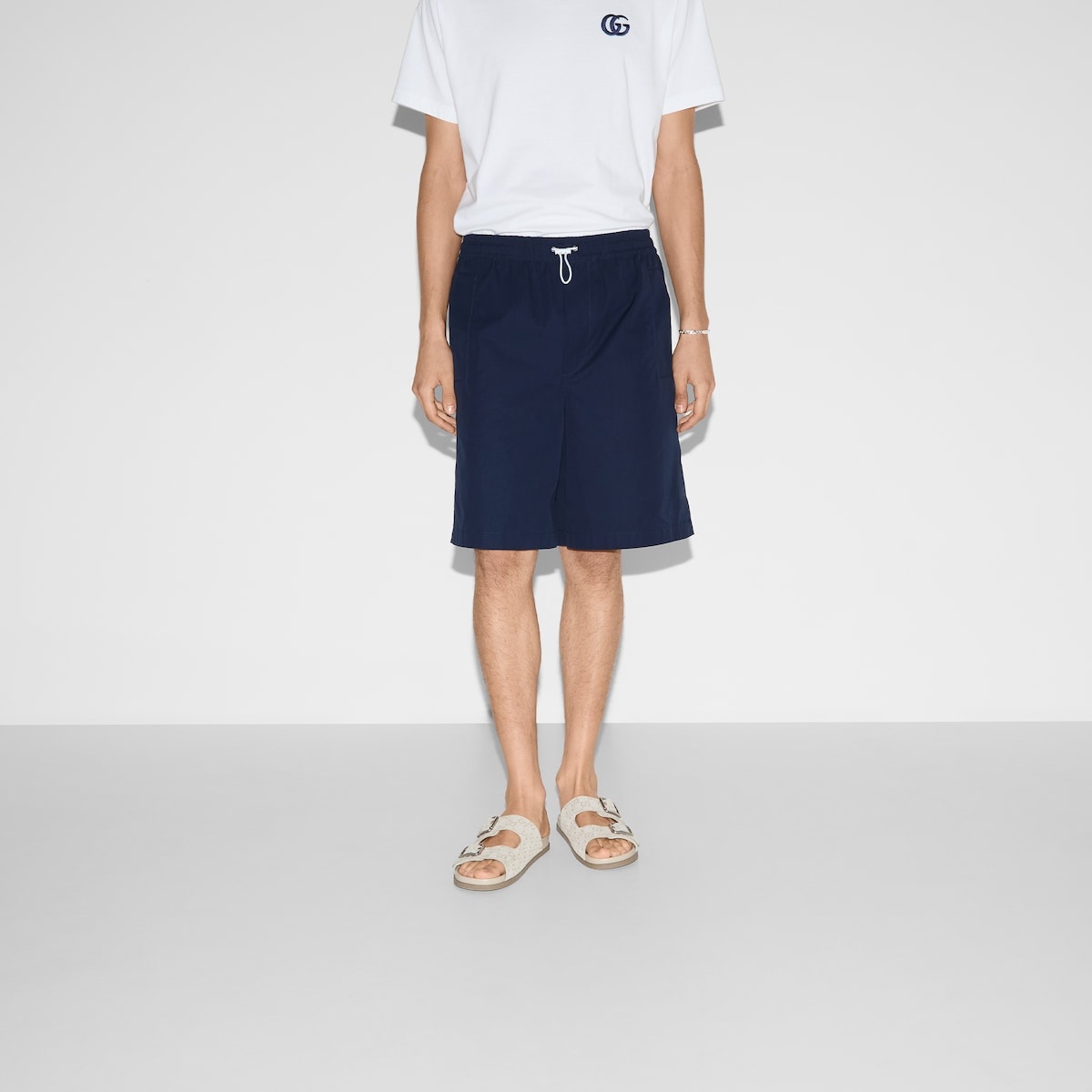 Cotton poplin shorts - 3
