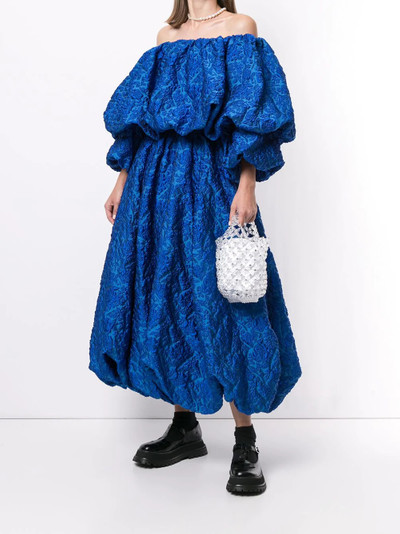 Simone Rocha jacquard puffball dress outlook