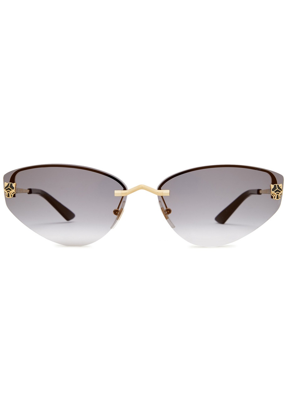 Cartier Panthère De Cartier Cat-eye Sunglasses - 2