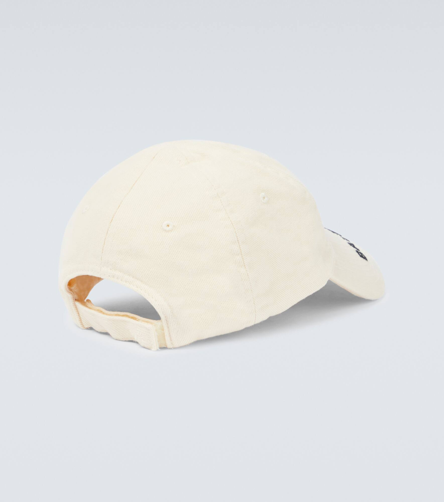 Logo cotton baseball cap - 4