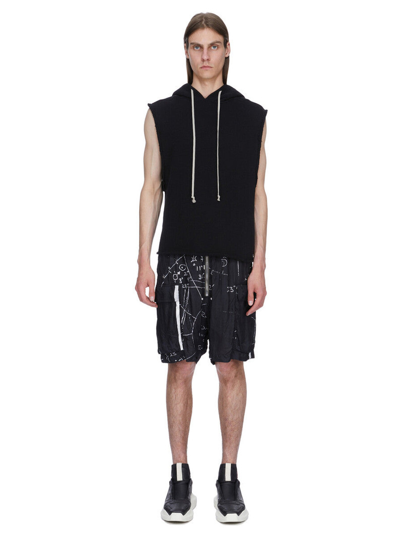 Rick Owens Sl Hoodie Black outlook