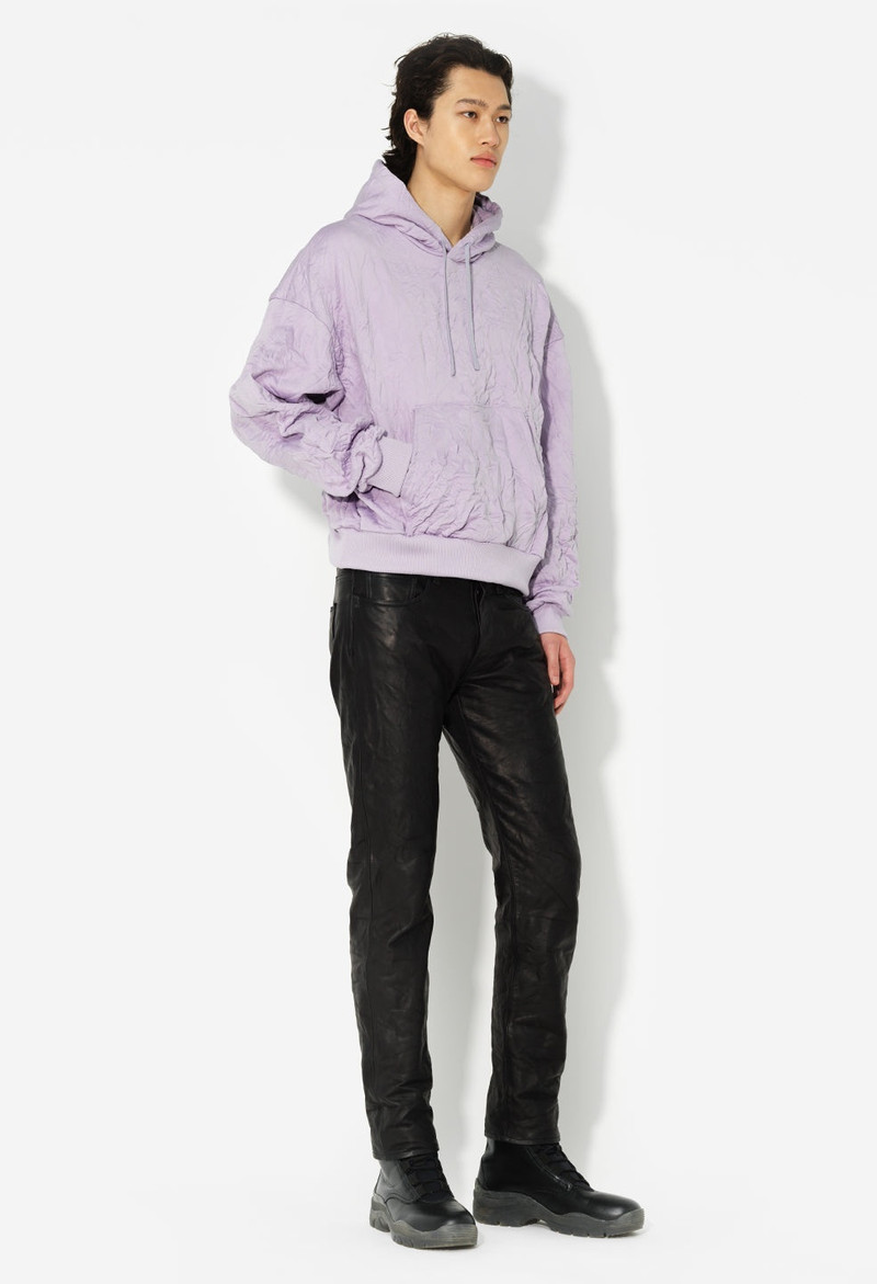 CRINKLED TERRY HOODIE 4