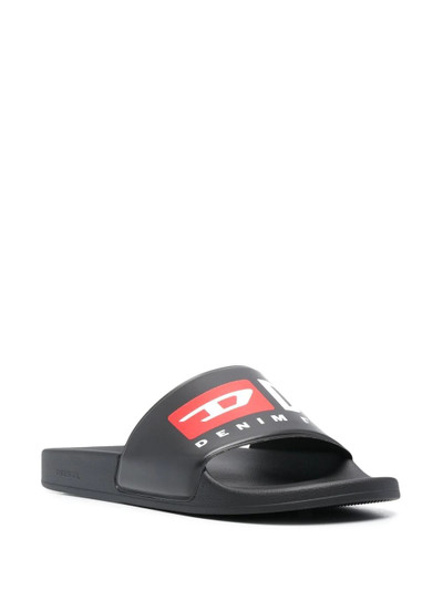 Diesel logo-print slides outlook