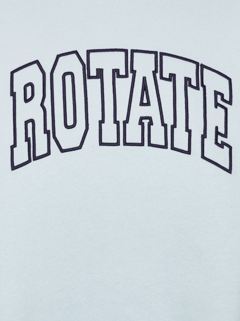 embroidered-logo sweatshirt - 5