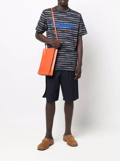 Missoni striped logo T-shirt outlook