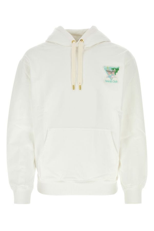 Casablanca Man White Cotton Sweatshirt - 1