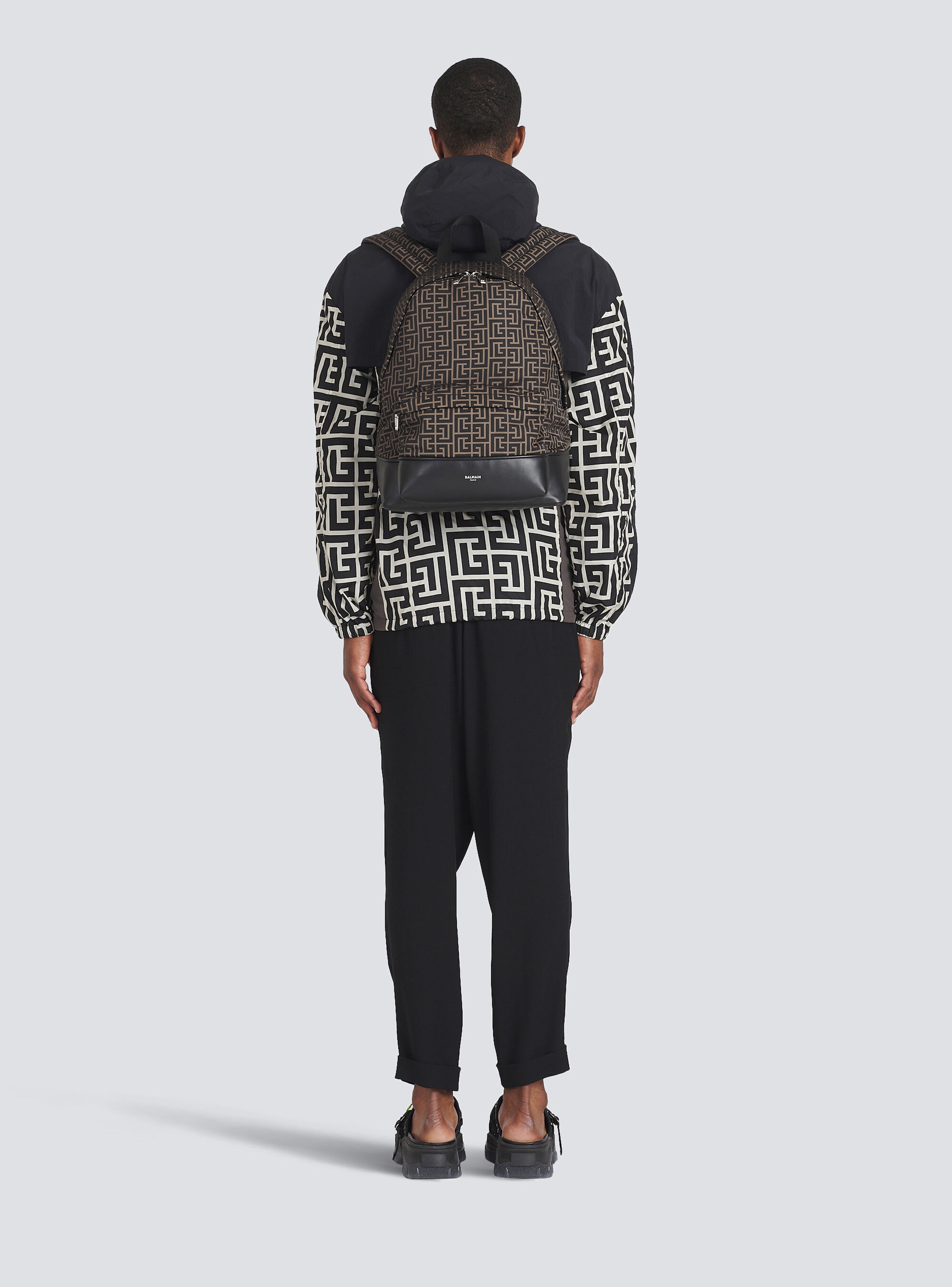 Bicolor  jacquard 1945 backpack - 6