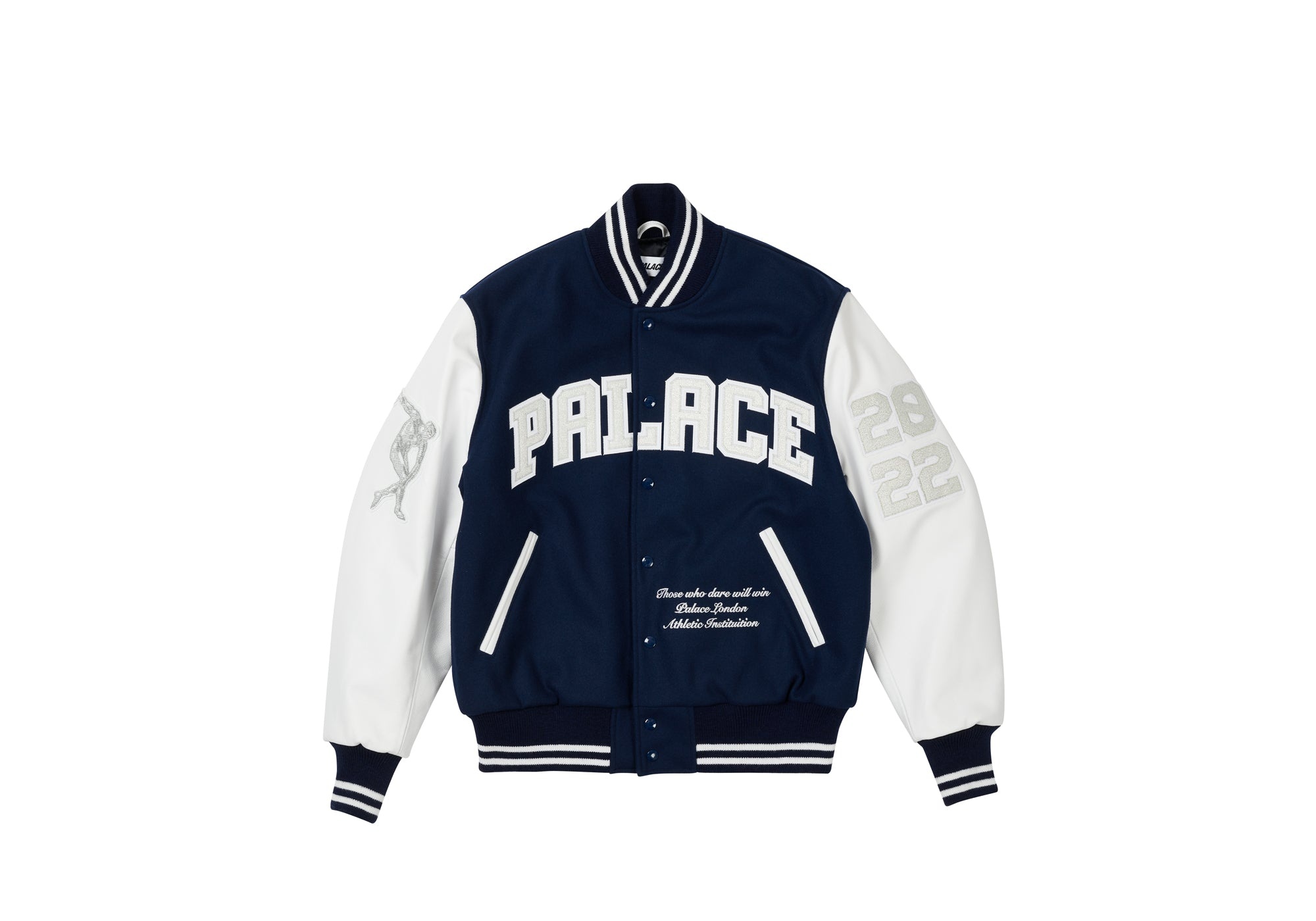 Palace Greek Varsity Jacket Red