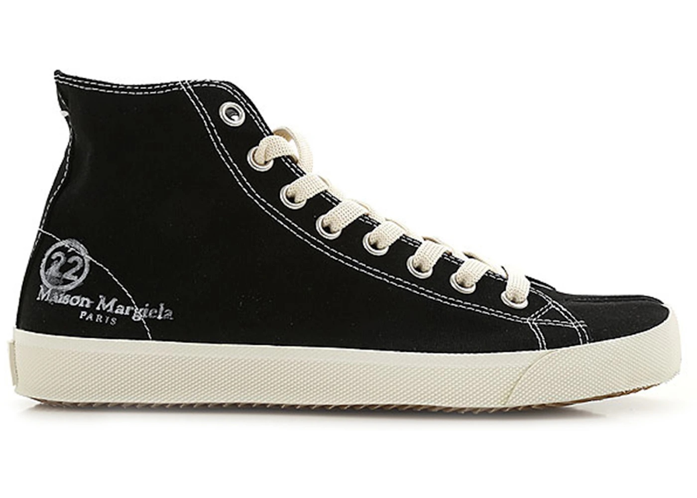 Maison Margiela Tabi Vandal High Black White - 1