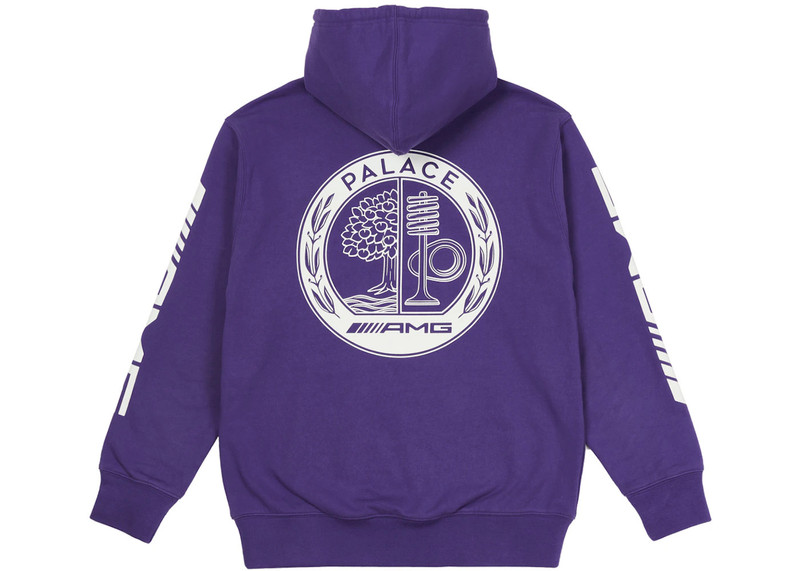 PALACE Palace AMG Hood Purple outlook