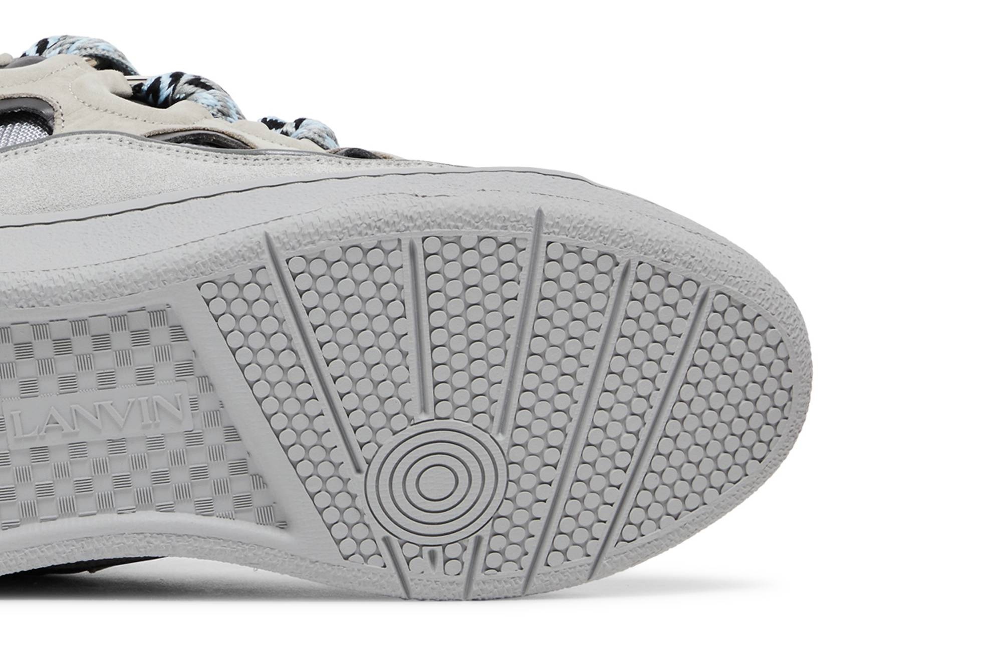 Lanvin Curb Sneakers 'Grey' - 5