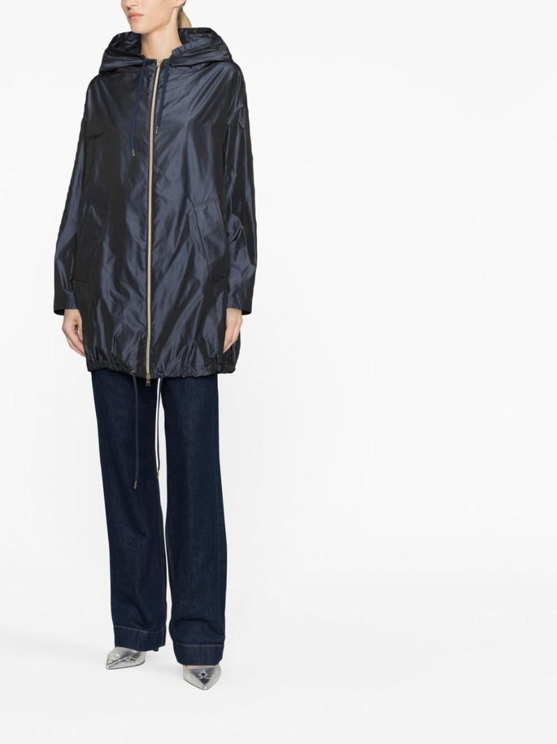 Herno techno taffeta parka coat outlook