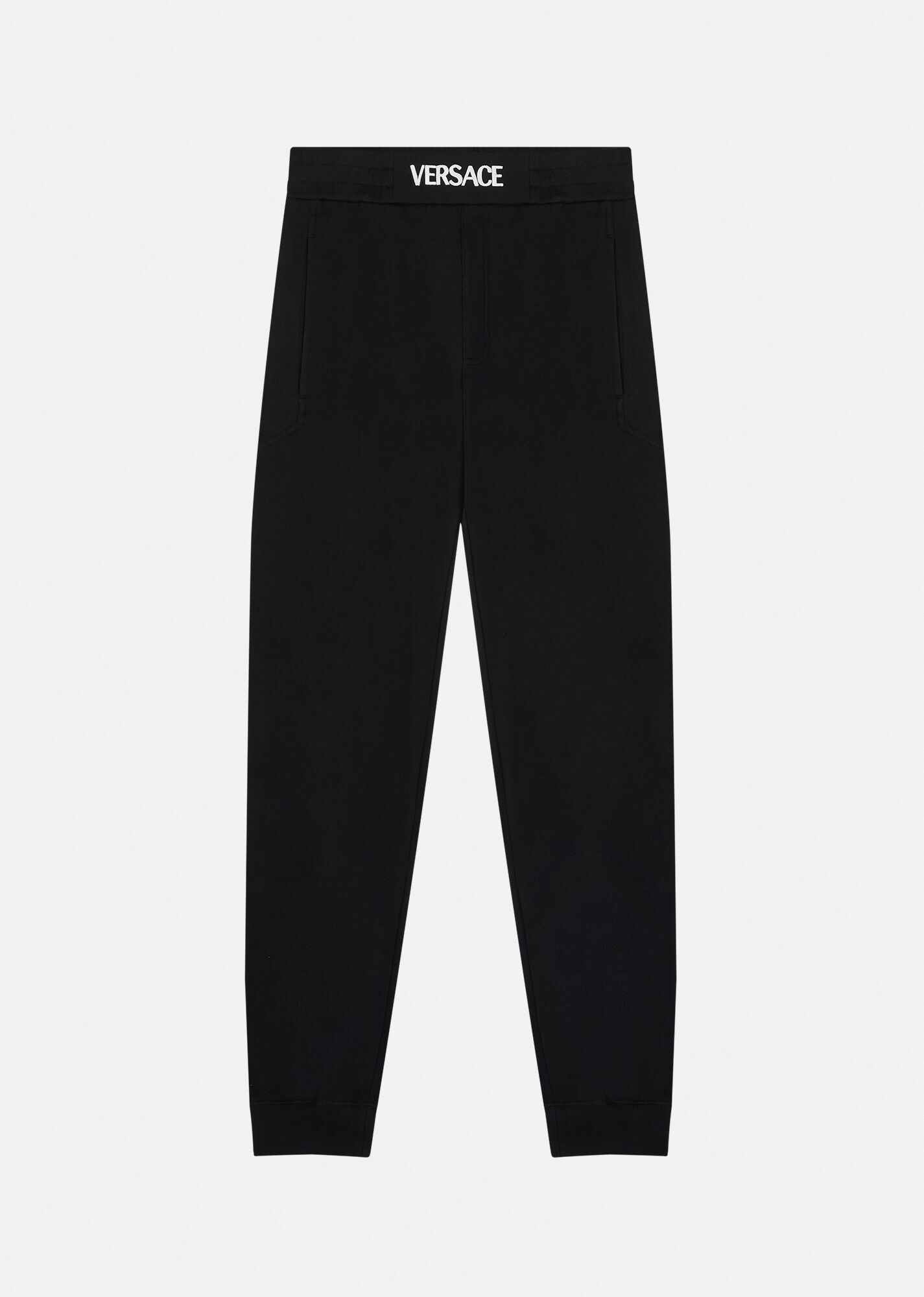 La Greca Embroidered Sweatpants - 1