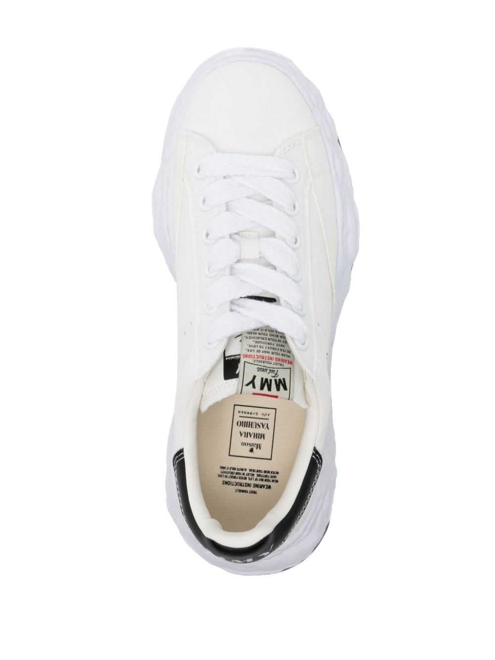 Charles lace-up canvas sneakers - 4