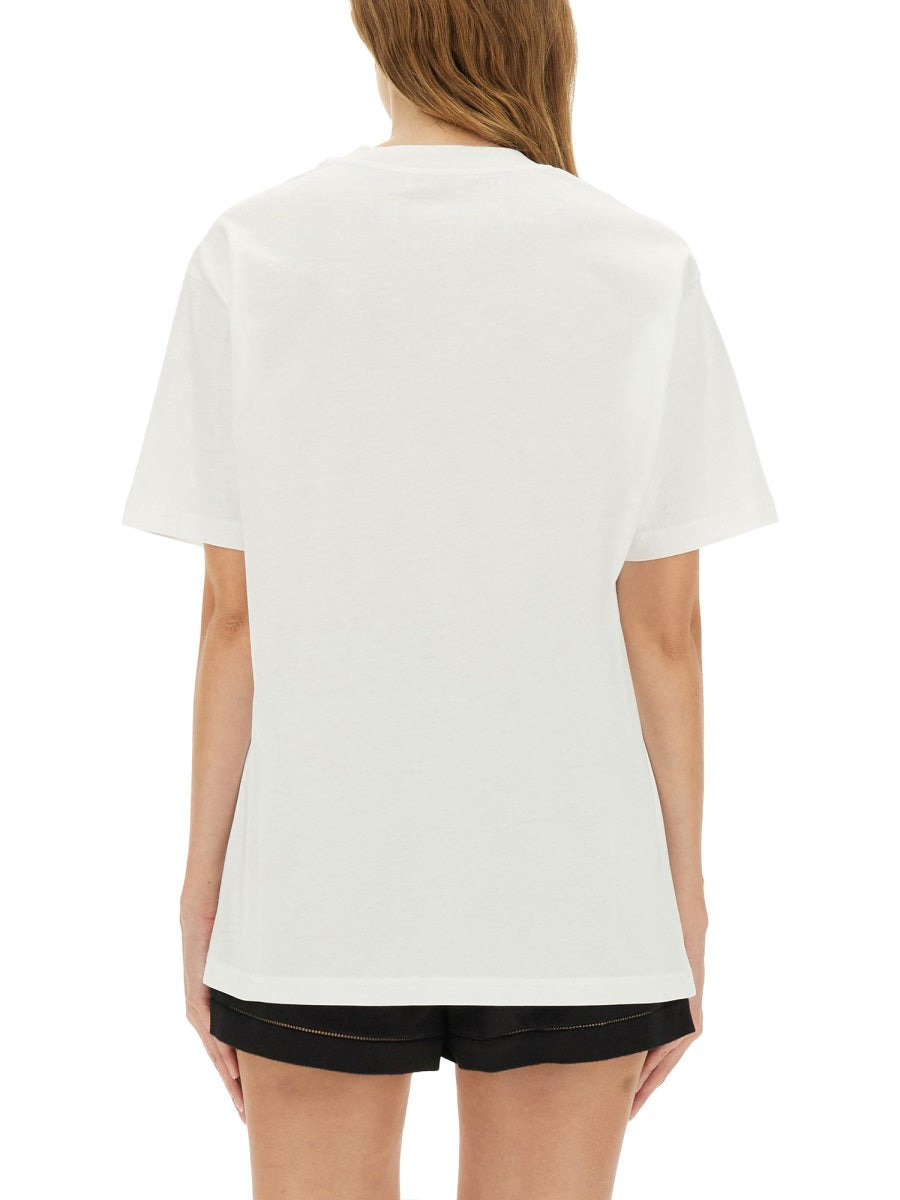 Moschino Women T-Shirt With Print - 3