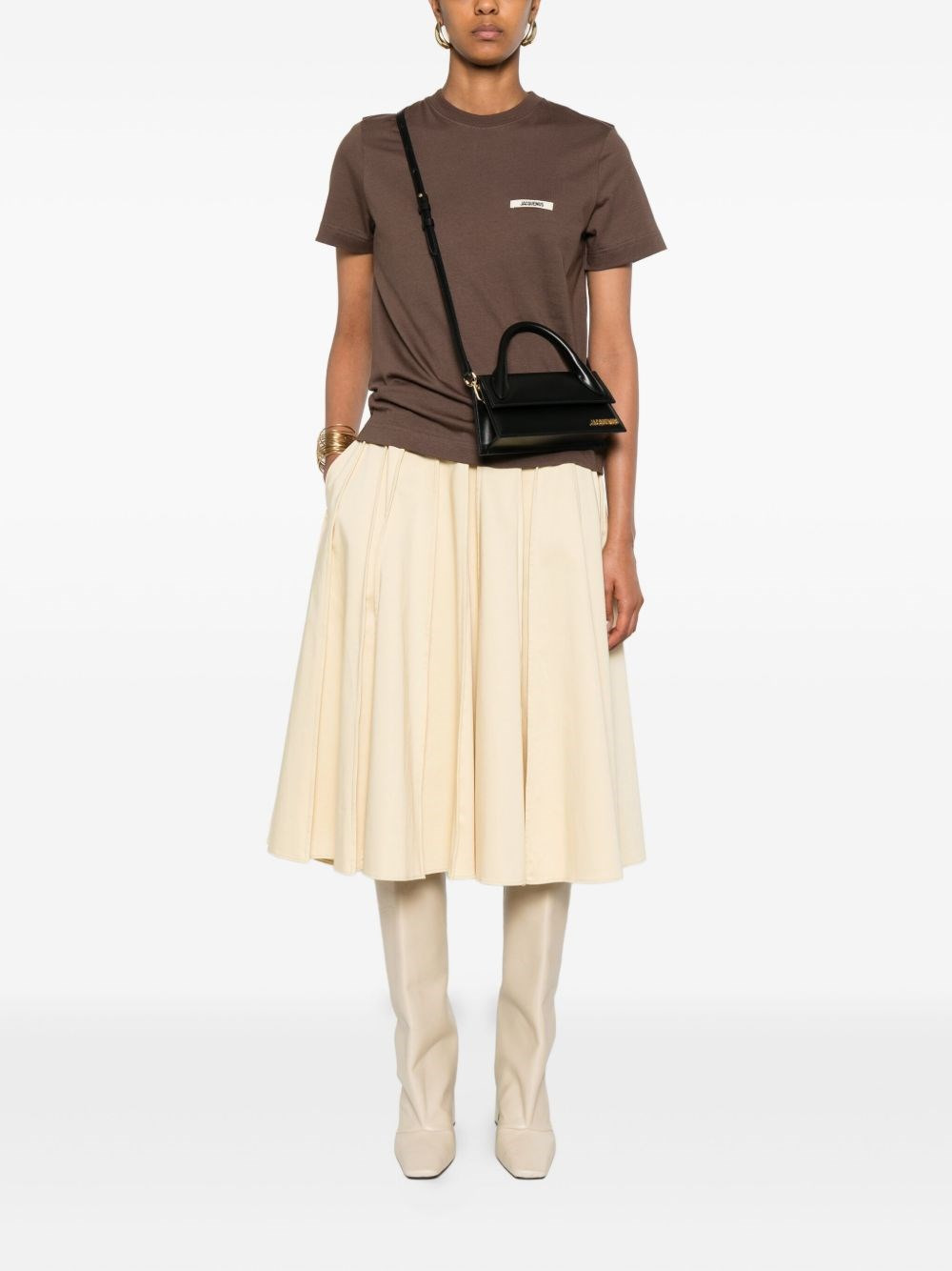 Grosgrain T-shirt with logo - 3