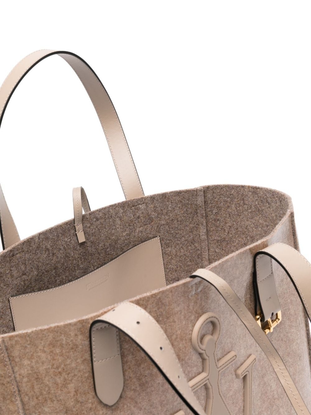 Belt Anchor-embroidered tote bag - 5