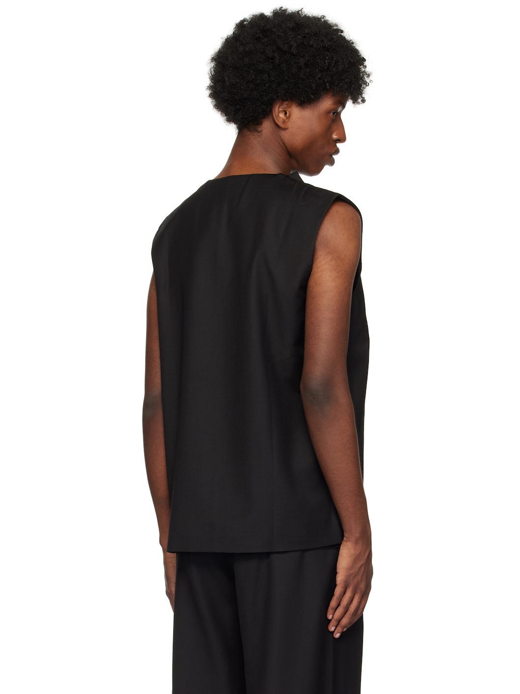 Black Aegis Tailored Tank Top - 3