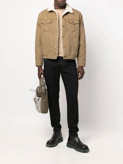 Levi's faux-shearling cotton jacket outlook