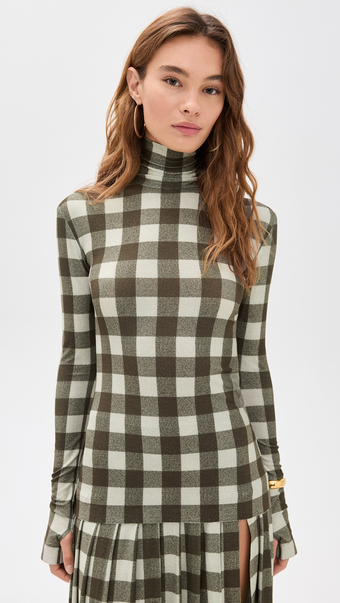Slim Fit Long Sleeve Turtle Top - 6