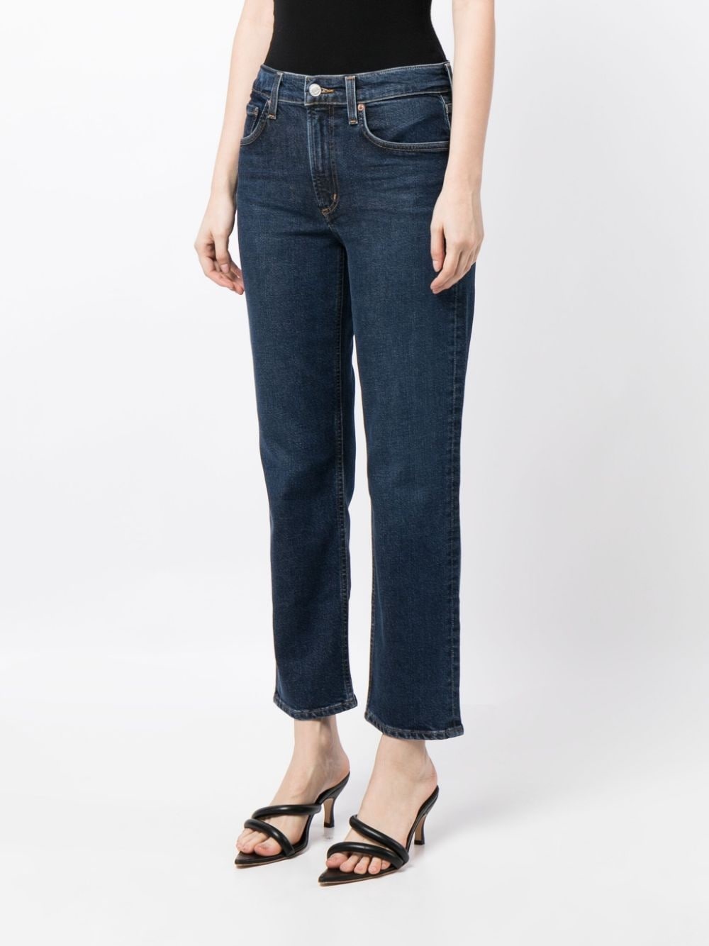 Kye straight-leg cropped jeans - 3
