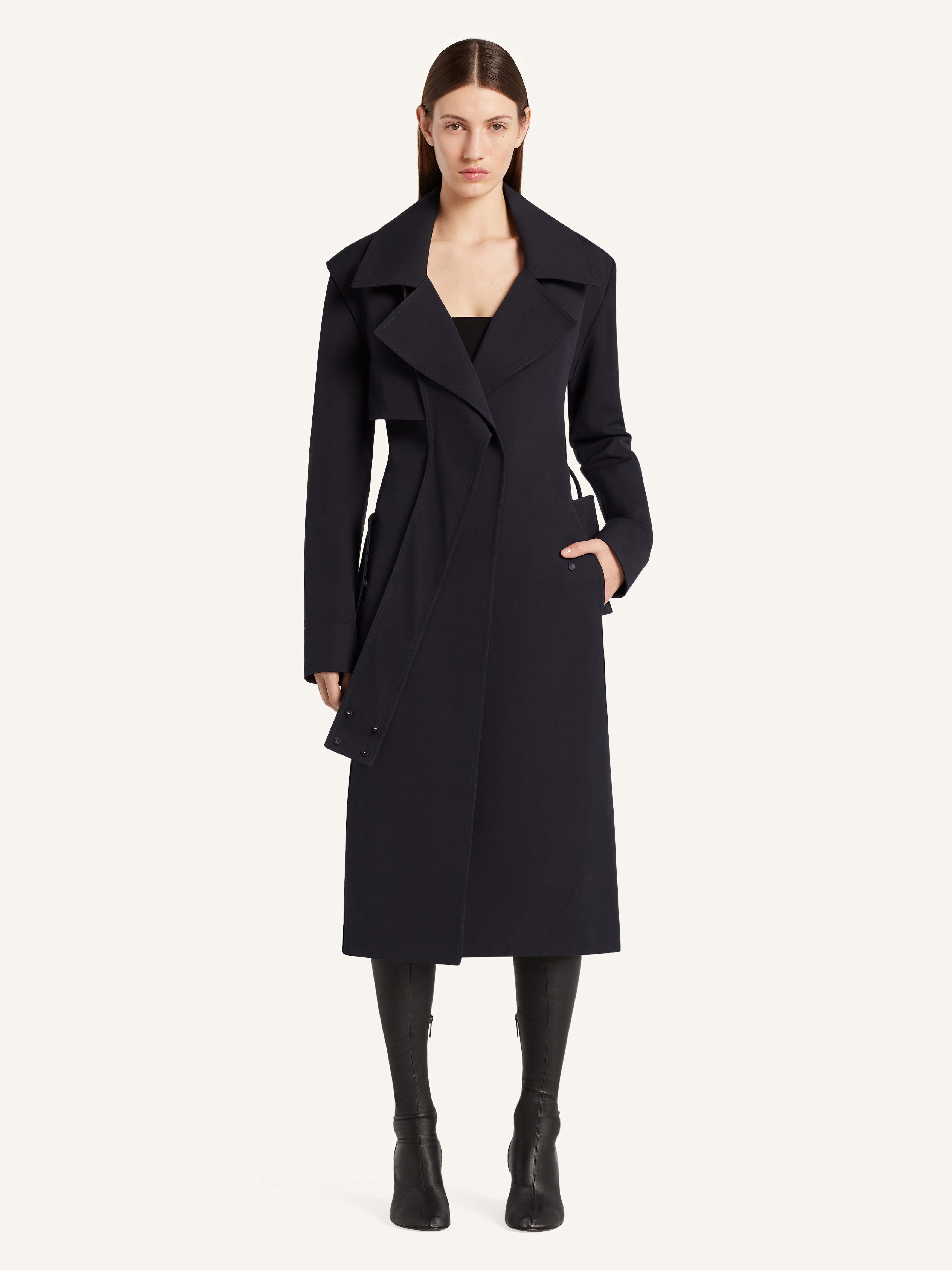 TWIST TRENCH COAT - 3