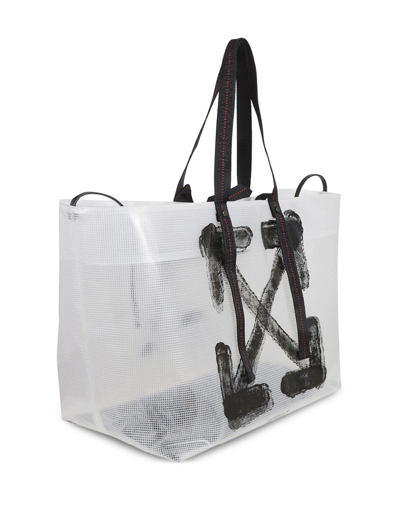 Off-White arrow-motif tote bag outlook
