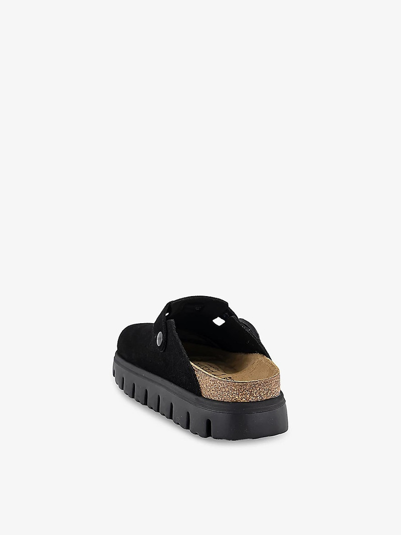 BIRKENSTOCK Boston Chunky Suede Clogs outlook