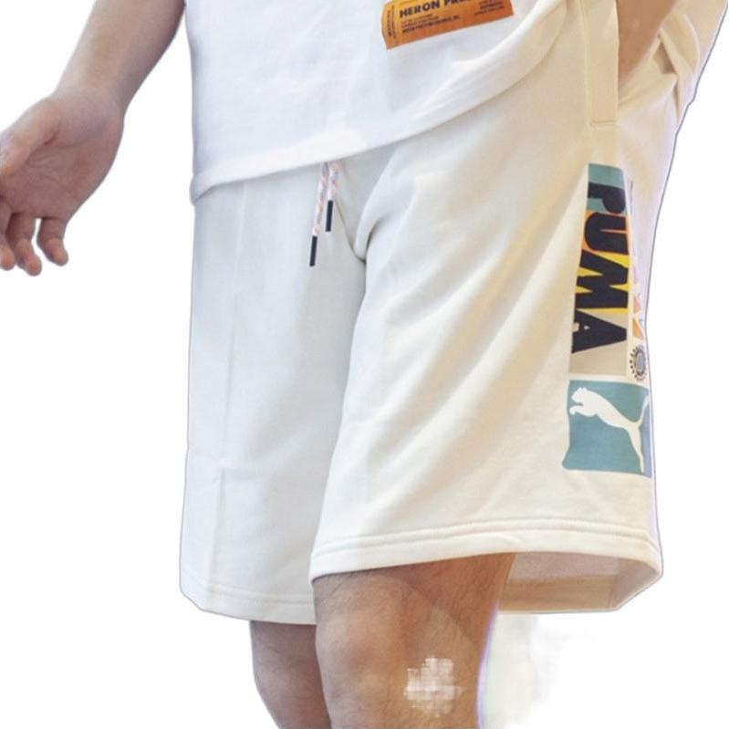 PUMA HC Knit Shorts 'White' 536925-65 - 2