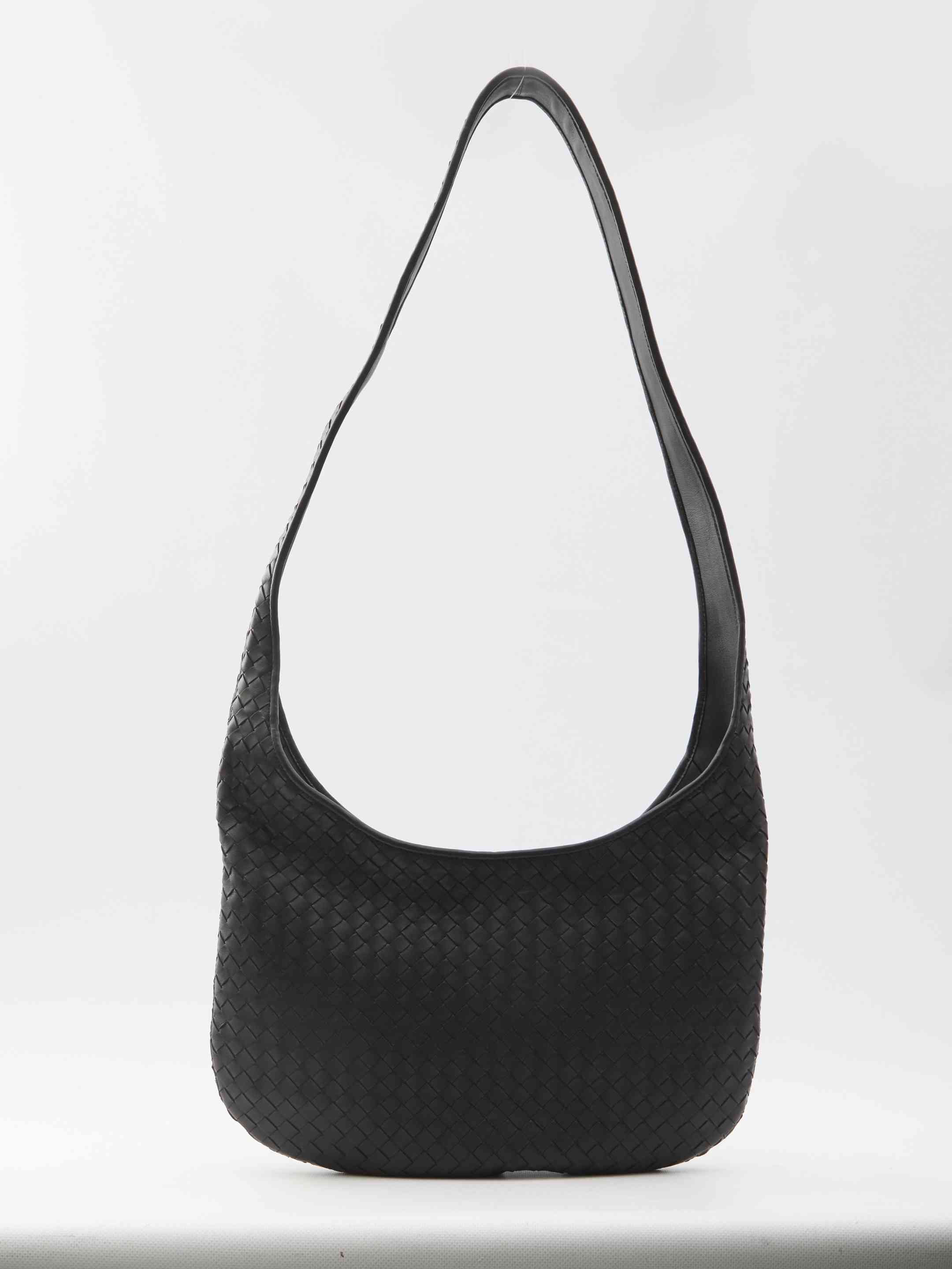 Bottega Veneta Men Black Veneto Bag - 1