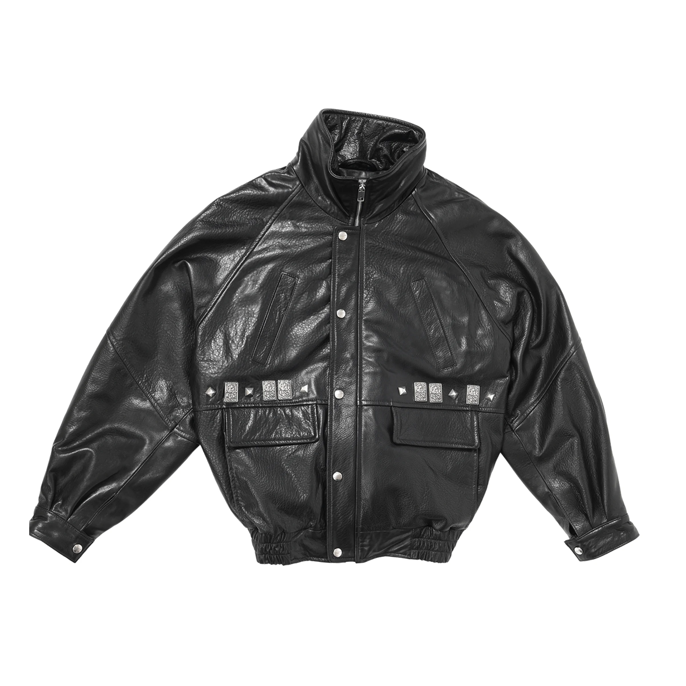 PRINCE PHILLIP'S CHILDHOOD STUDDED LEATHER JACKET - 1