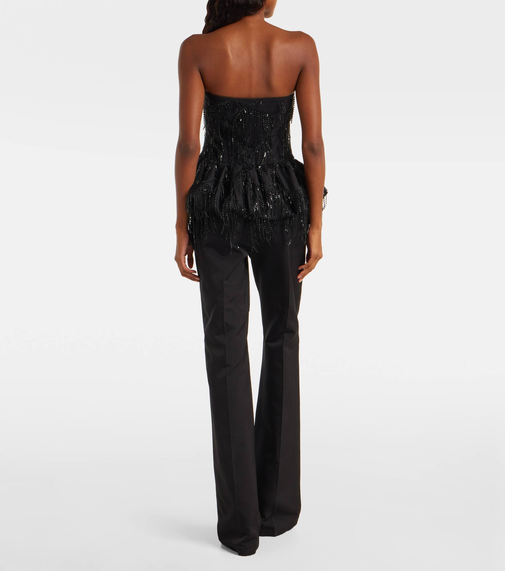 Albertina sequined strapless top - 3