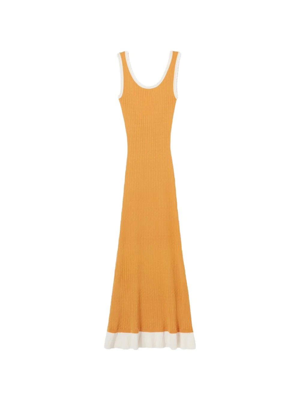 scalloped knitted dress - 1