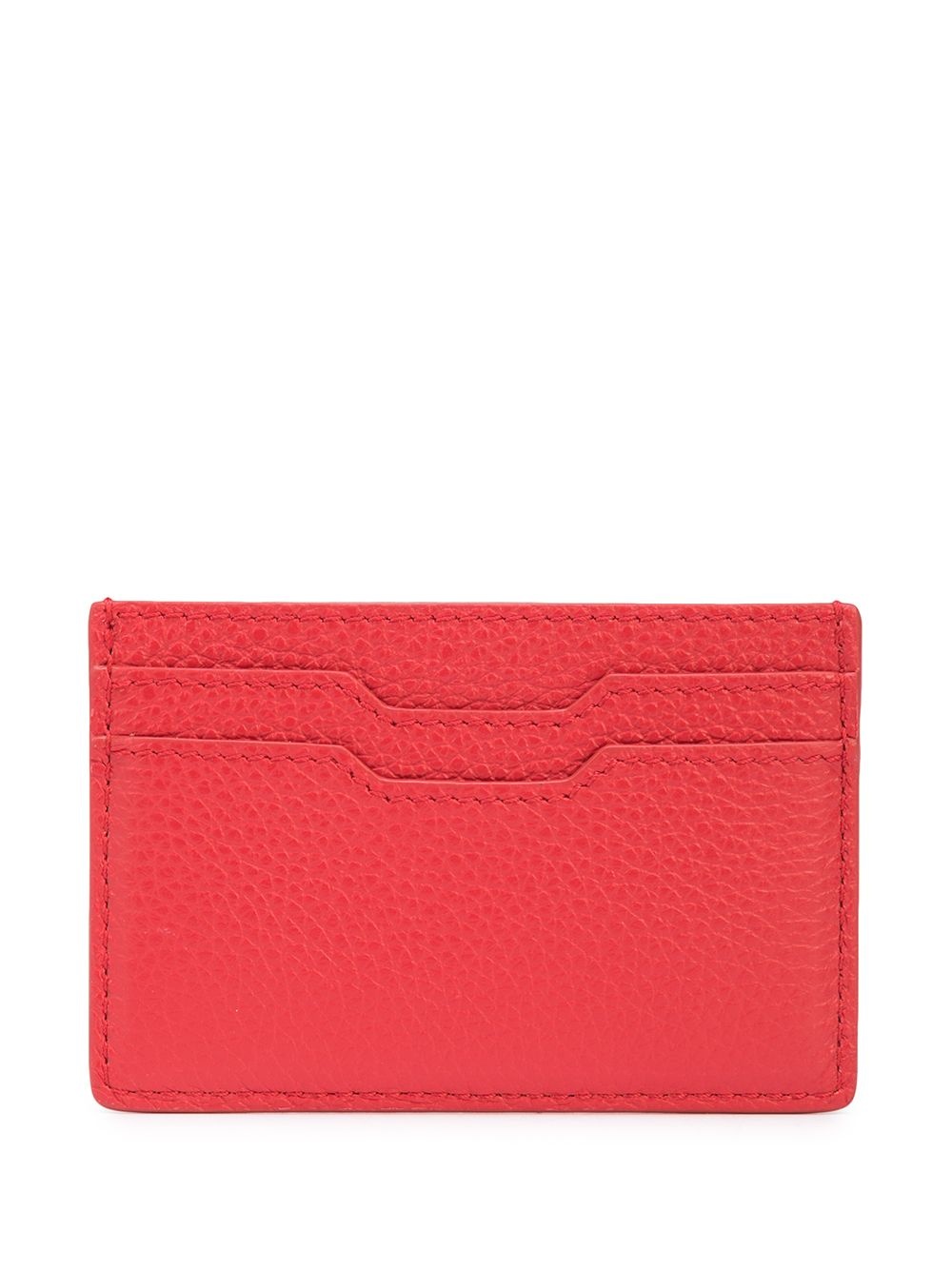 logo-embossed cardholder - 2