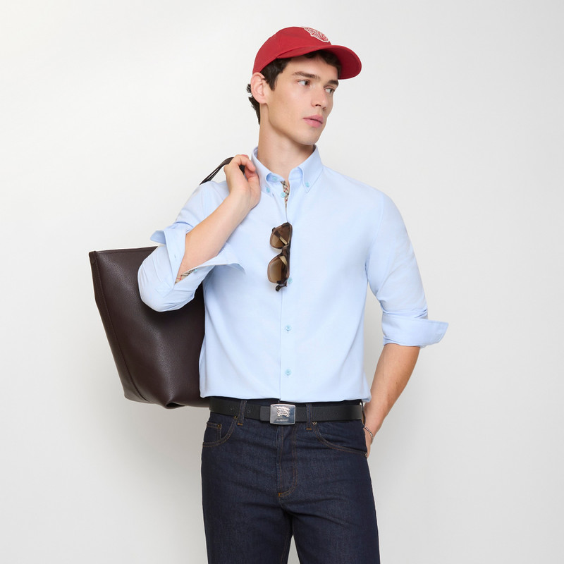 Burberry Slim Fit Cotton Oxford Shirt outlook
