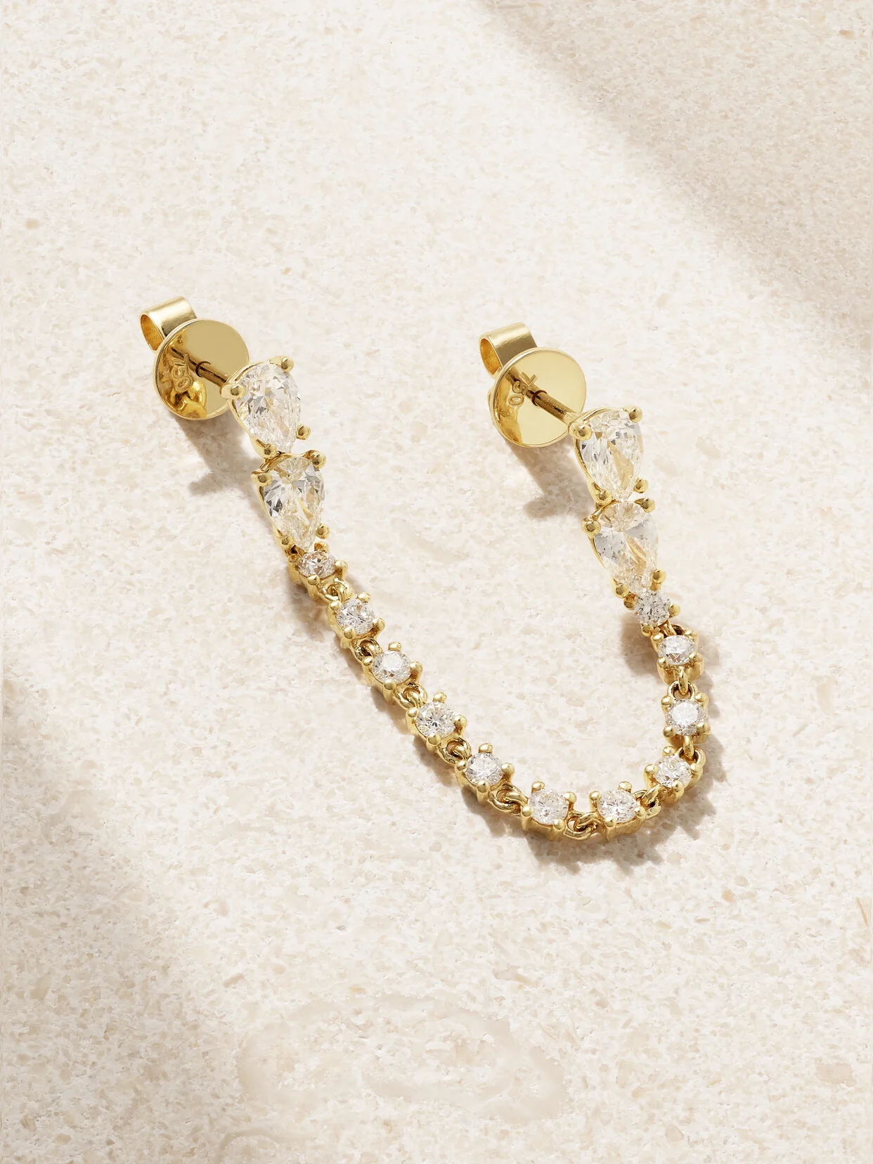 Daphne 18-karat Gold Diamond Single Earring - 1