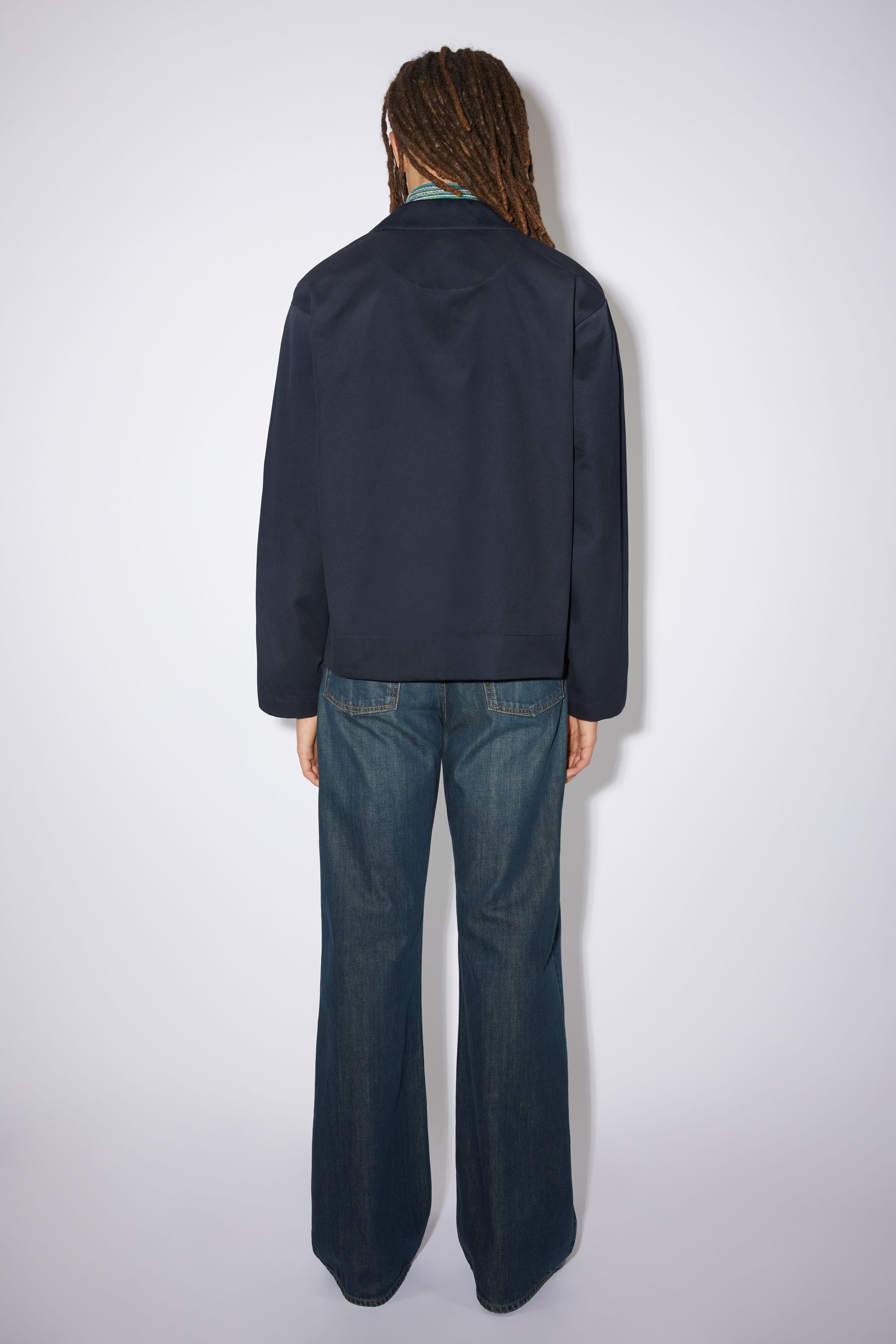 Casual jacket - Navy blue - 3