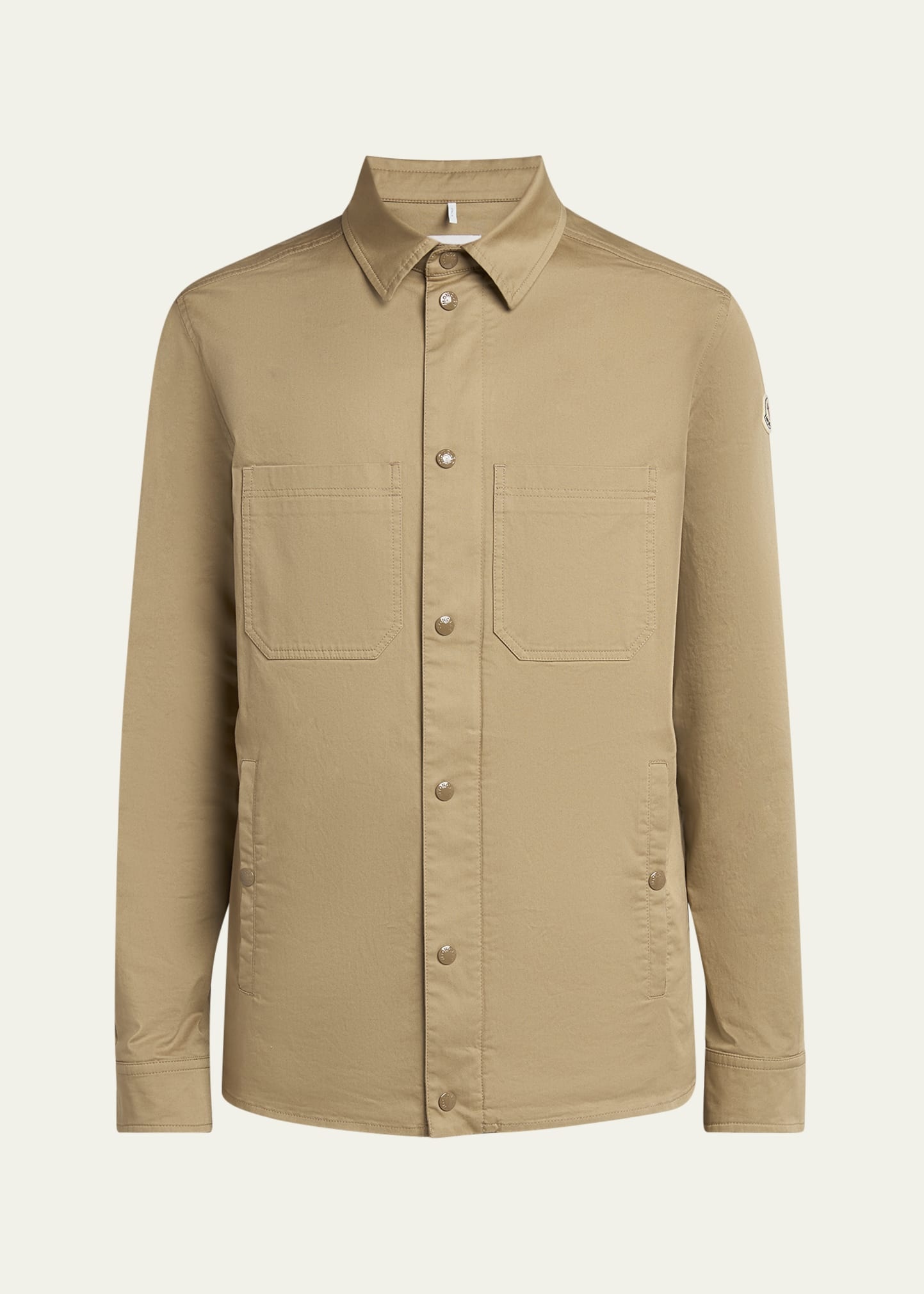 Men's Gabardine Overshirt - 1