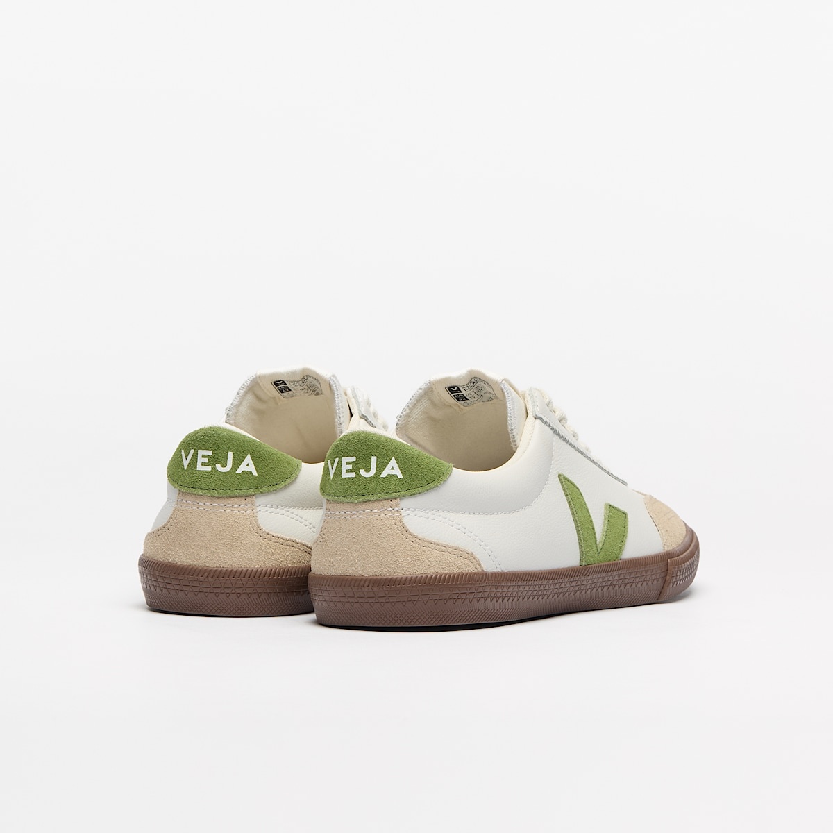 VOLLEY LEATHER WHITE KIWI BARK - 3