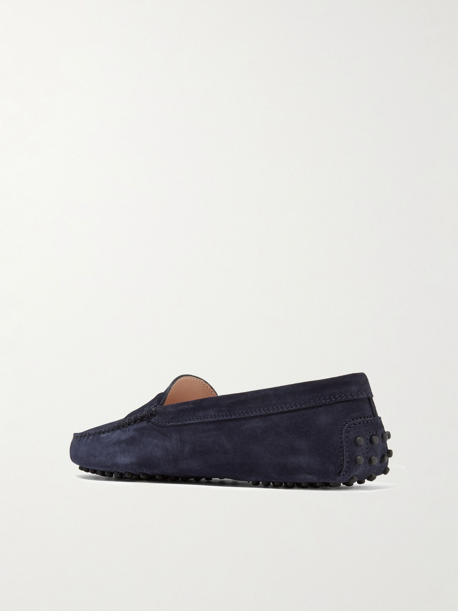 Gommino suede loafers Navy - 3