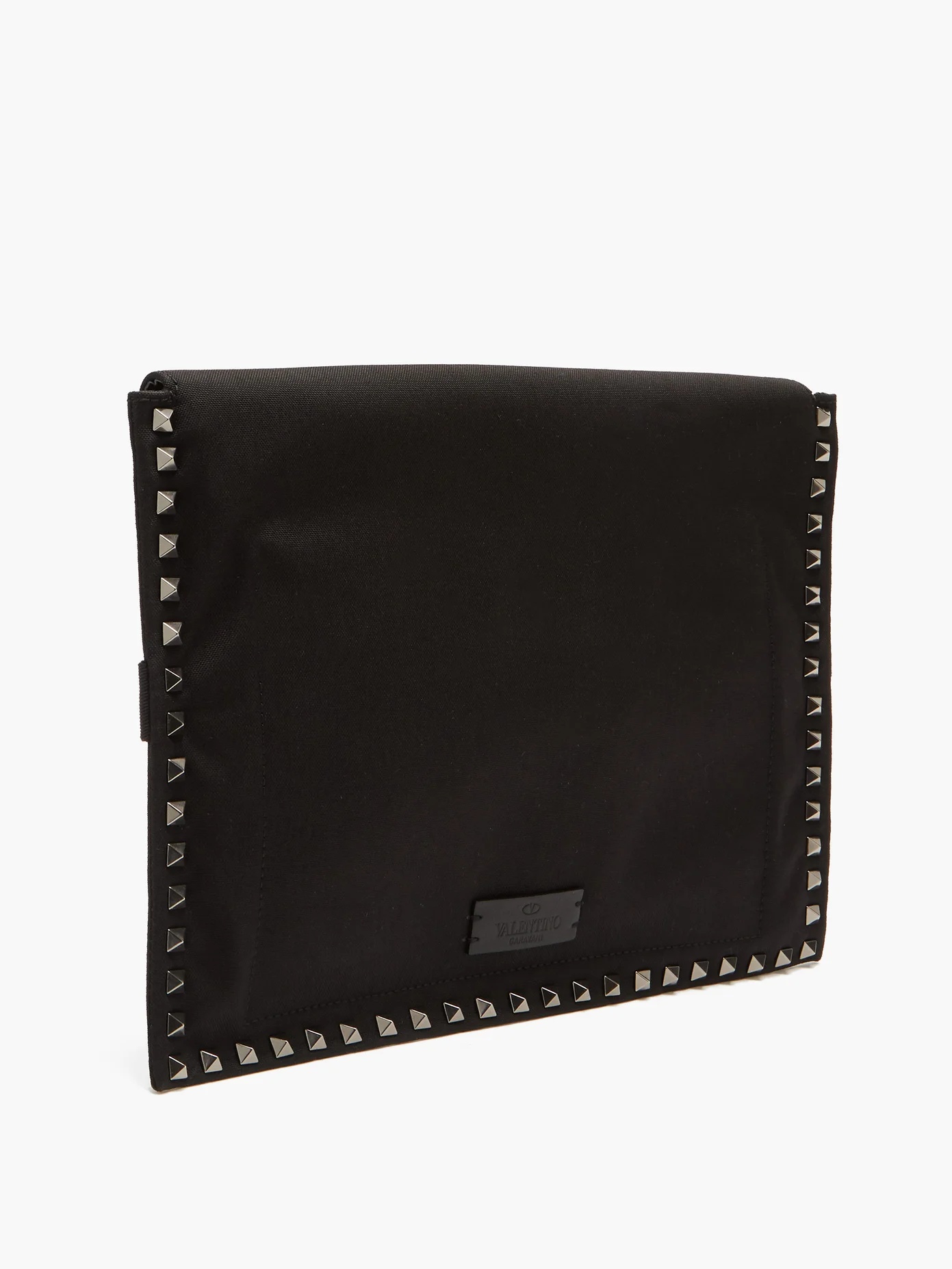 Rockstud canvas pouch - 4