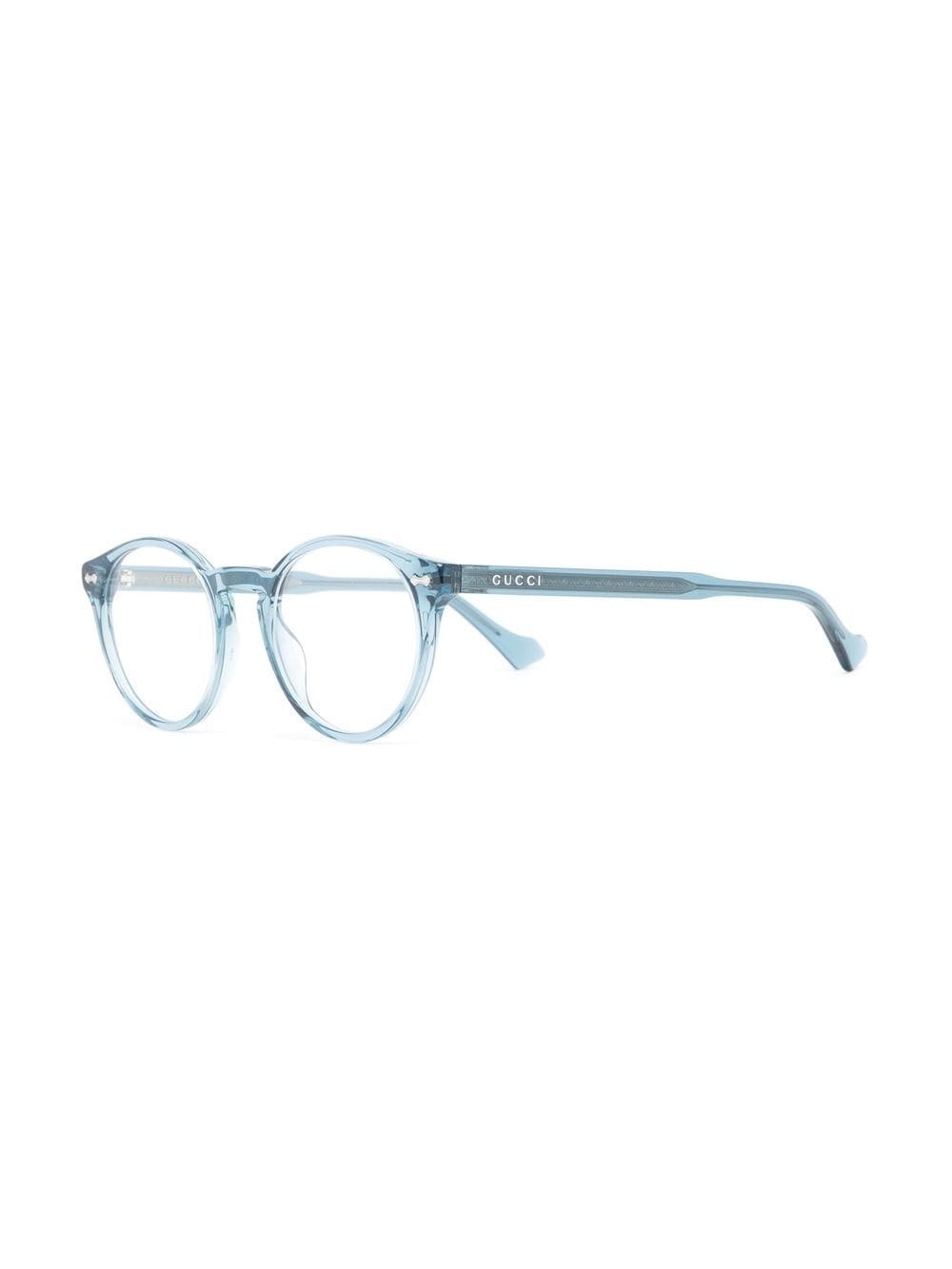 round frame optical glasses - 2